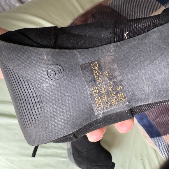 Charlotte Russe // Peep Toe High Heel Mesh Bootie // Women’s 9 - Picture 8 of 9